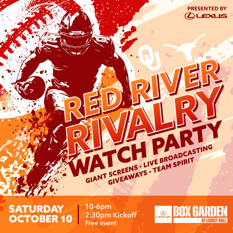 Red River Rivalry: Texas vs Oklahoma Watch Party