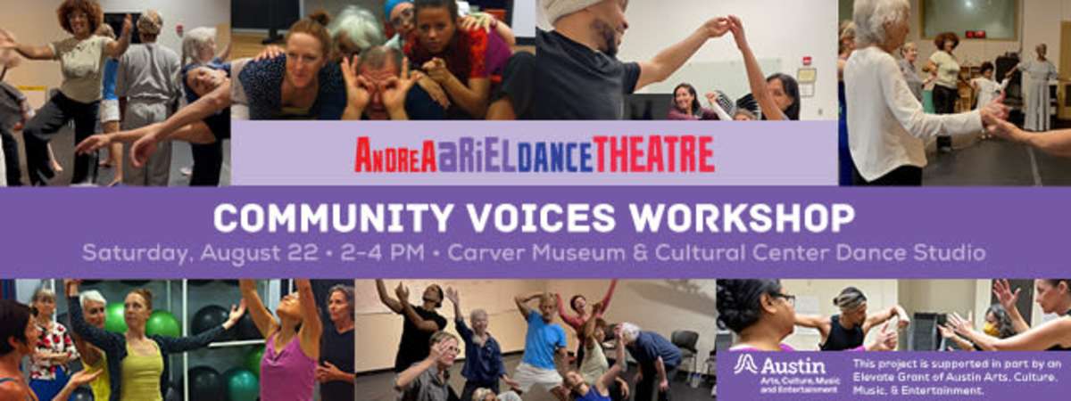 Community Voices Workshop - FREE!