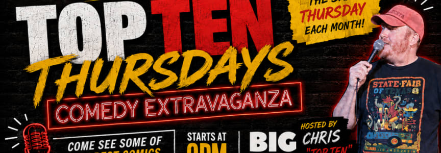 Top Ten Thursdays: Comedy Extravaganza