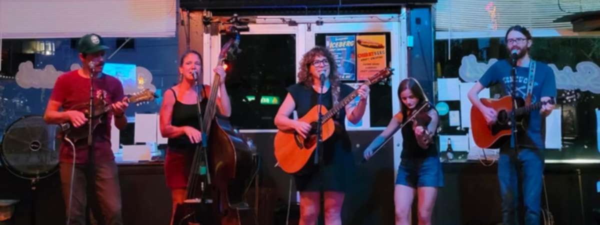 LouGrass Concert with Song Sparrows