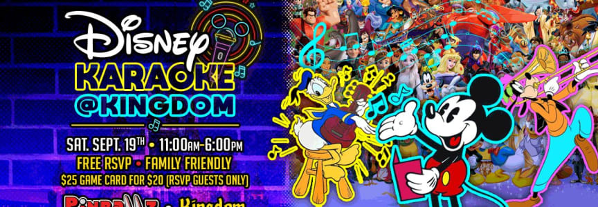 Disney Karaoke at Kingdom