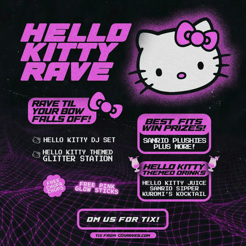 Hello Kitty Rave