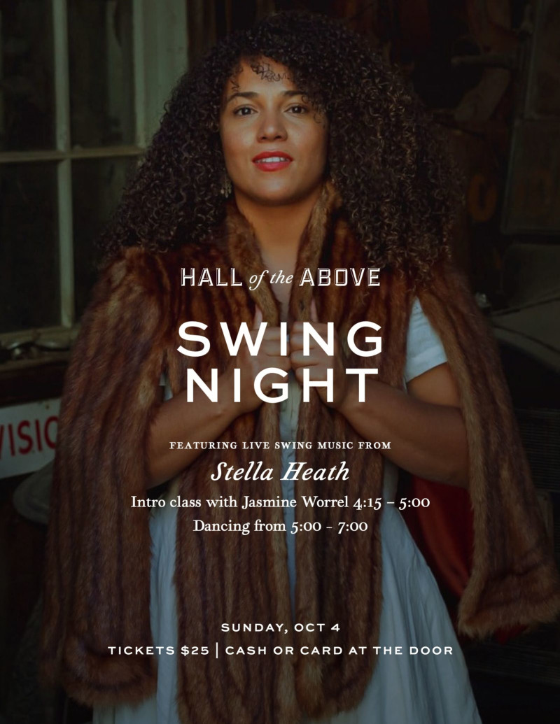 Sunday Swing Dancing w/ Stella Heath