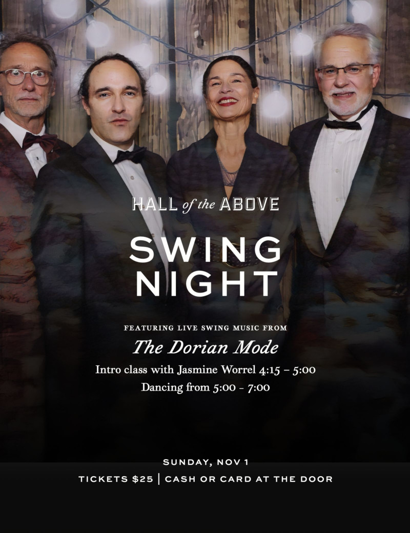 Sunday Swing Dancing with “The doRiaN Mode”
