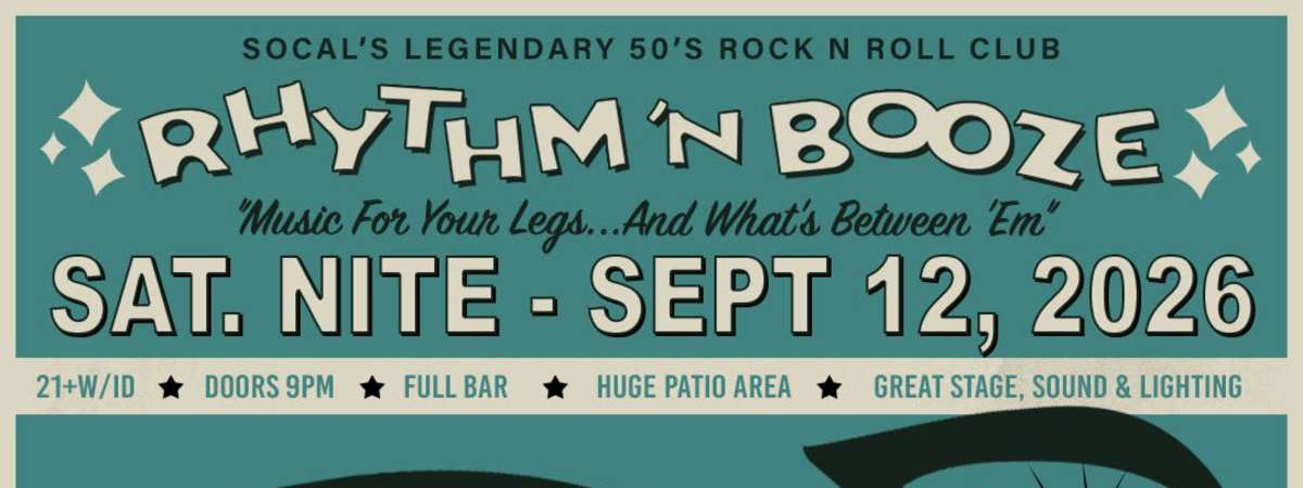 Rhythm n' Booze feat. The Bellfuries + The Knockout Kings with DJs Madame X & El Nova