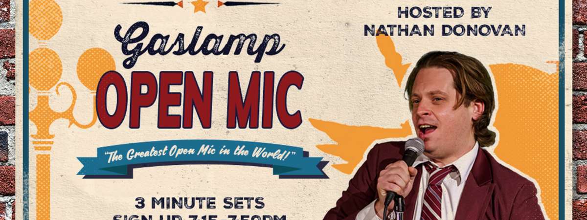 Gaslamp Open Mic & $5 Happy Hour LIVE! [TUE]