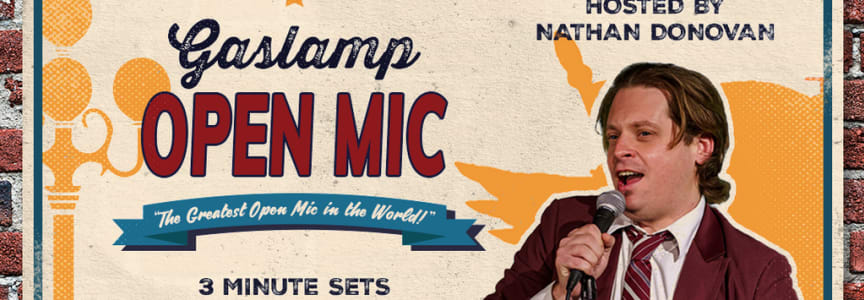 Gaslamp Open Mic & $5 Happy Hour LIVE! [TUE]