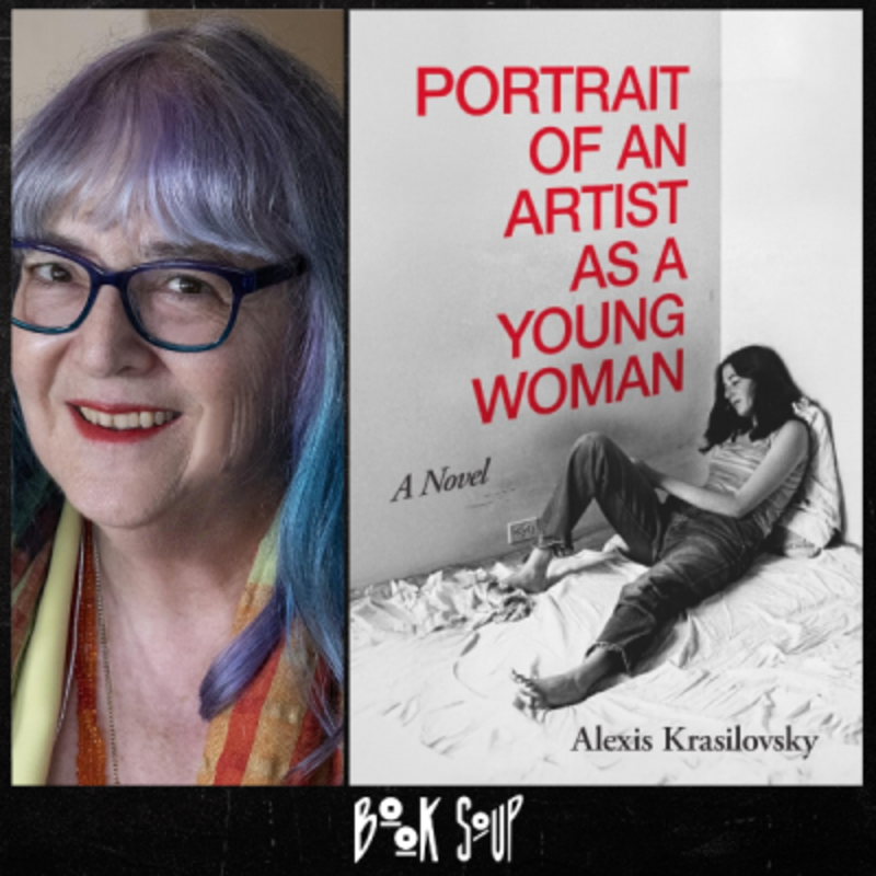 Alexis Krasilovsky, in conversation with Yves Gore, discusses & signs Portrait of an Artist as a Young Woman