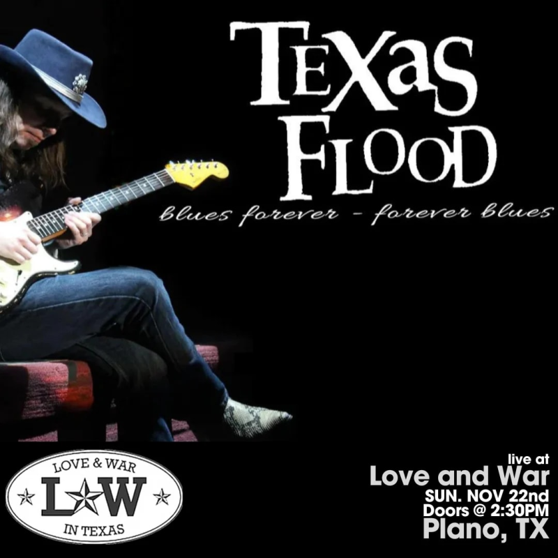 TEXAS FLOOD A tribute to Stevie Ray Vaughn | Shiner Sunday Series