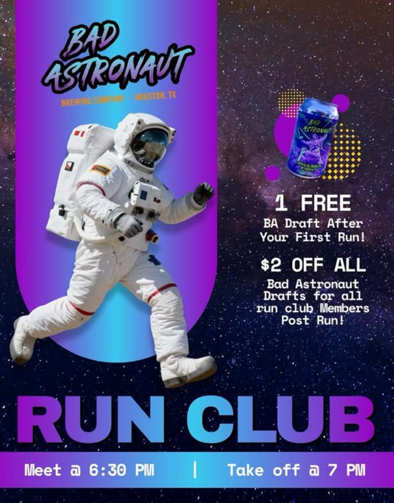 Bad Astronaut Run club