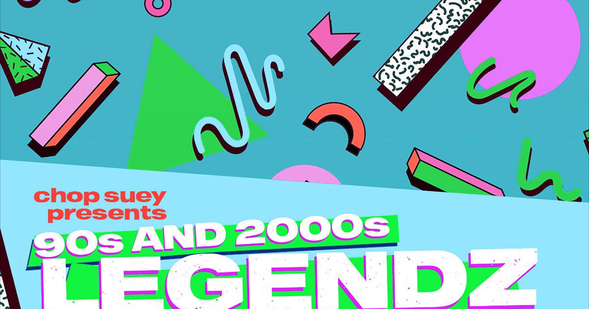 90s & 2000s Legendz: a Retro Dance Party in Seattle at Chop Suey