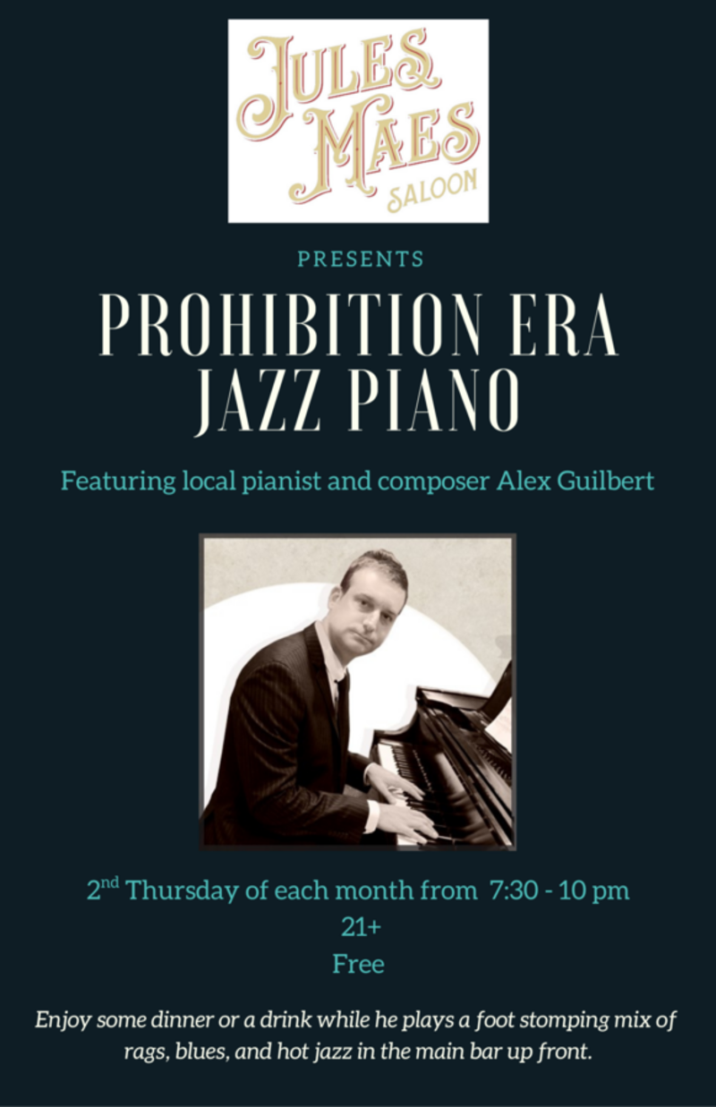 Prohibition Era Jazz Piano