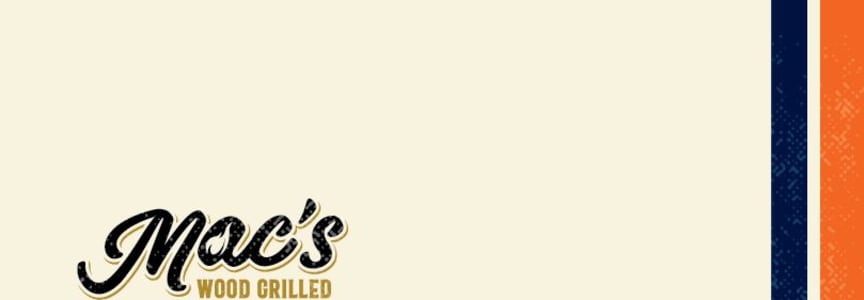 Mac's Chicago Bears Game Day Specials