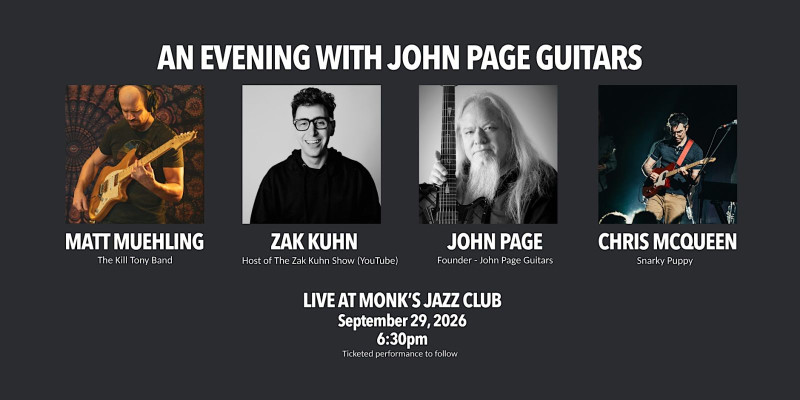 An Evening with John Page feat. Matt Muehling & Chris McQueen