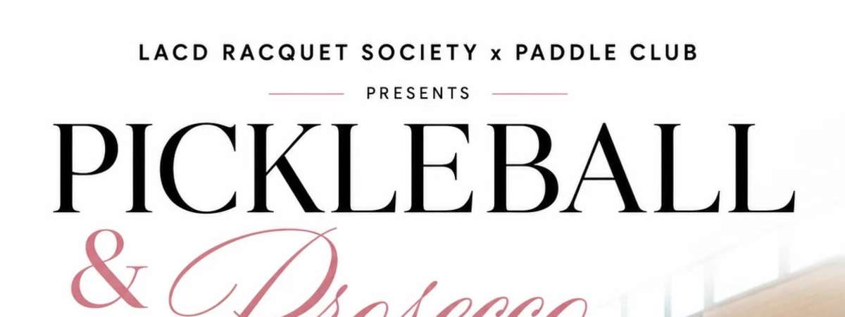 Pickleball & Prosecco Social