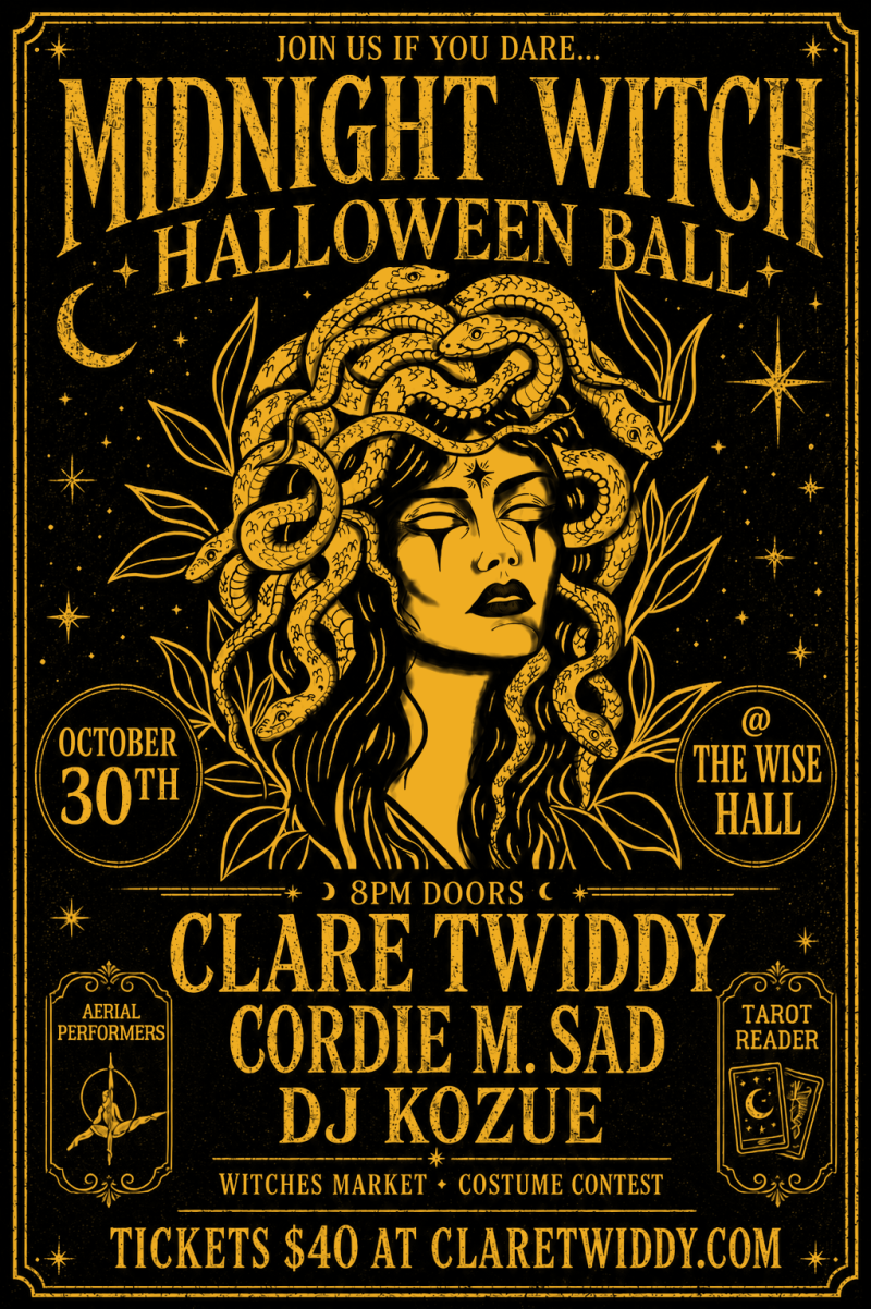 Midnight Witch Halloween Ball