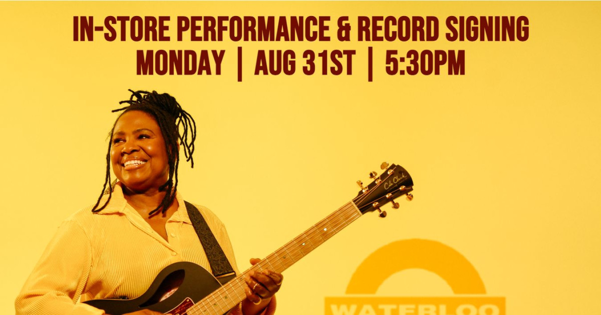 WATERLOO RECORDS RUTHIE FOSTER In-Store Performance & Record Signing