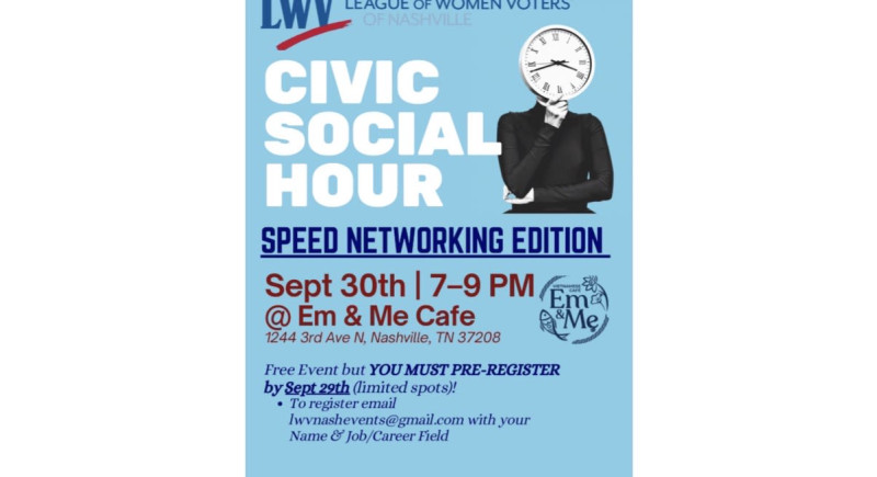 CIVIC SOCIAL HOUR: Speed Networking Edition