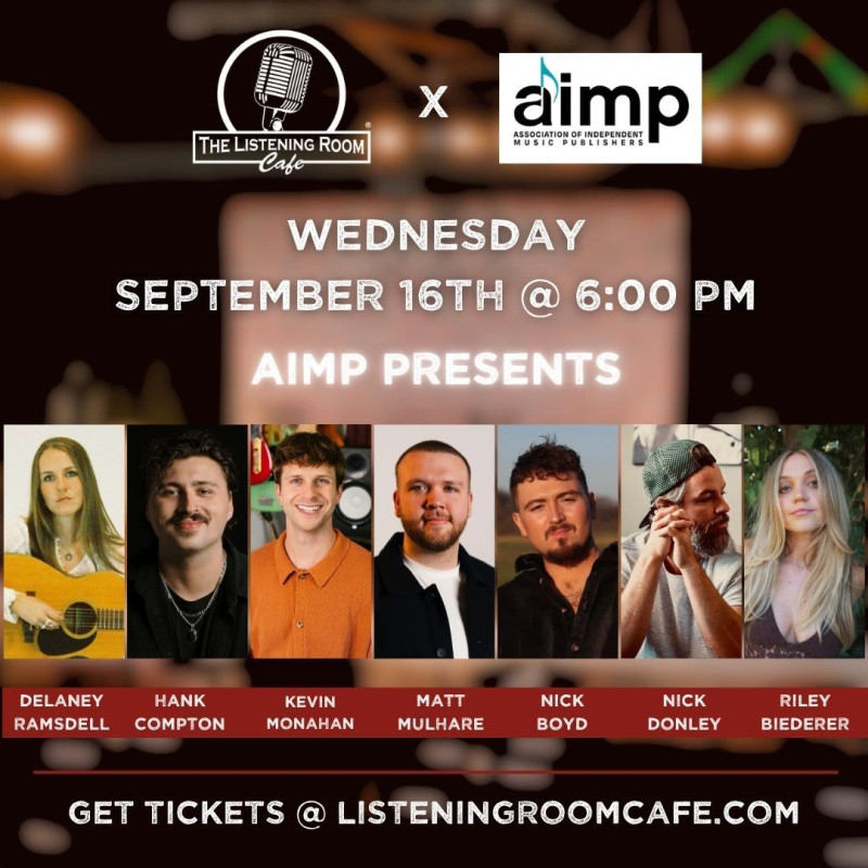 Aimp Songwriter Series Hosted By Blake Pendergrass & Matt Dragstrem