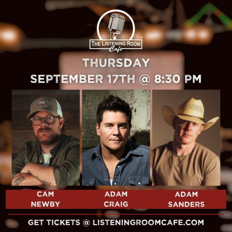 Cam Newby, Adam Craig, & Adam Sanders