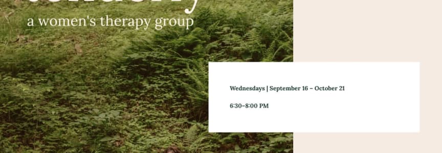 Tenderly: A Women's Therapy Group