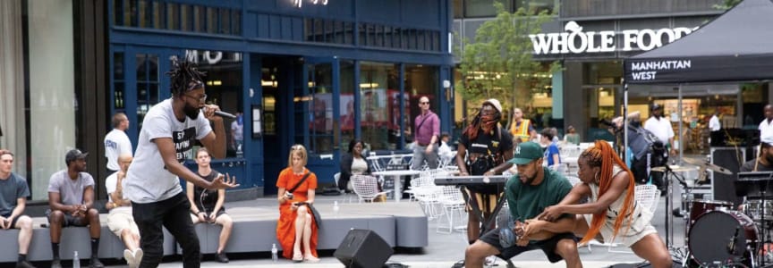 Works & Process at Manhattan West presents LayeRhythm
