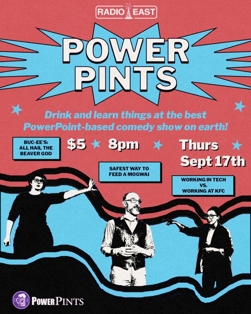 PowerPints: Drink and learn things
