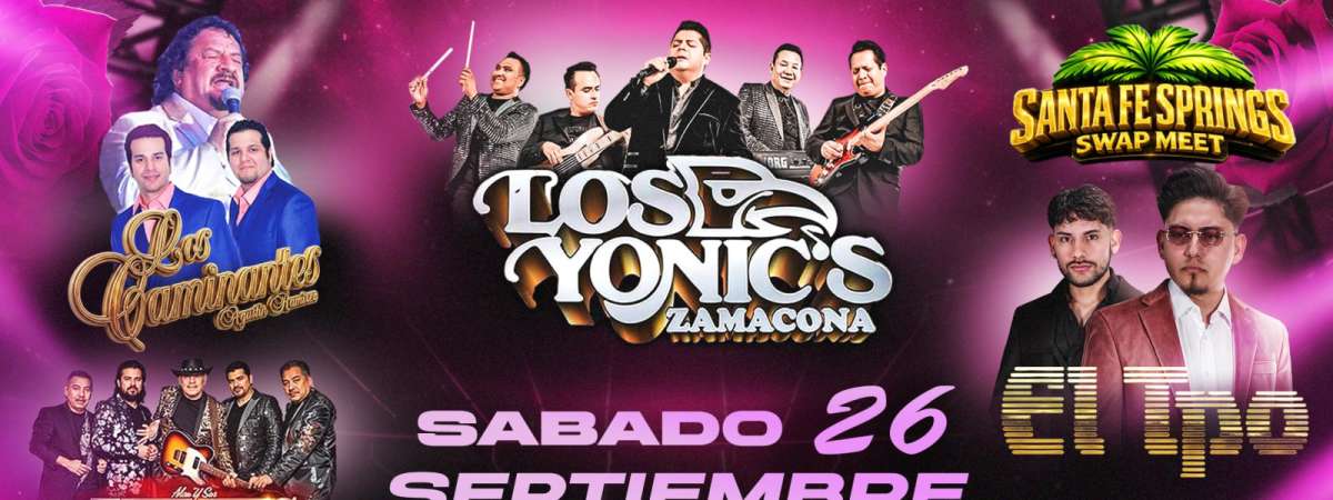 Los Yonics, Los Caminantes, El Tpo y Alan Y sus Felinos