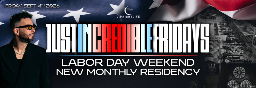 JustIN Credible Fridays | Labor Day Weekend Party LA | Level 8