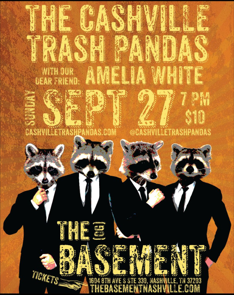 Cashville Trash Pandas w/ Amelia White