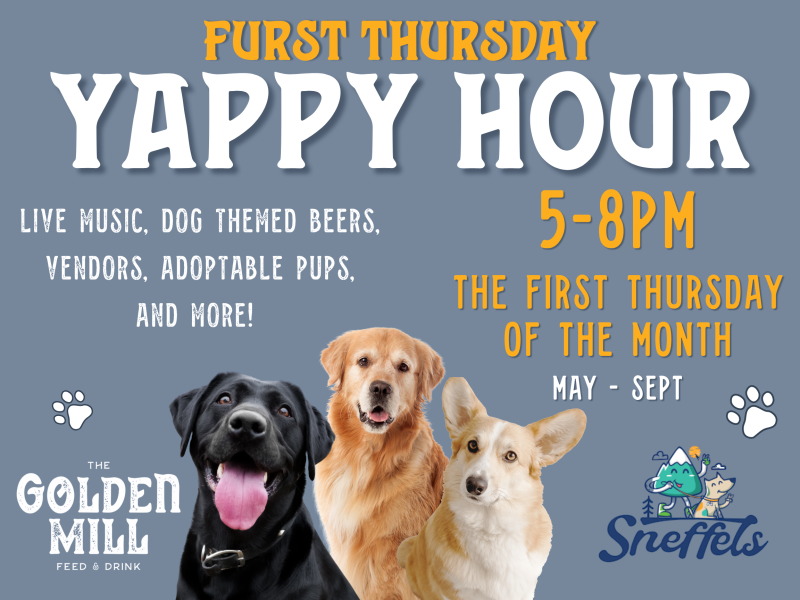 1st Thursday Yappy Hour in September