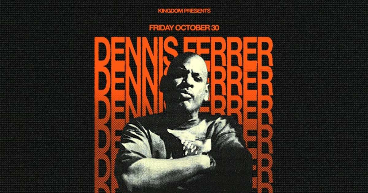 Dennis Ferrer Austin concert poster