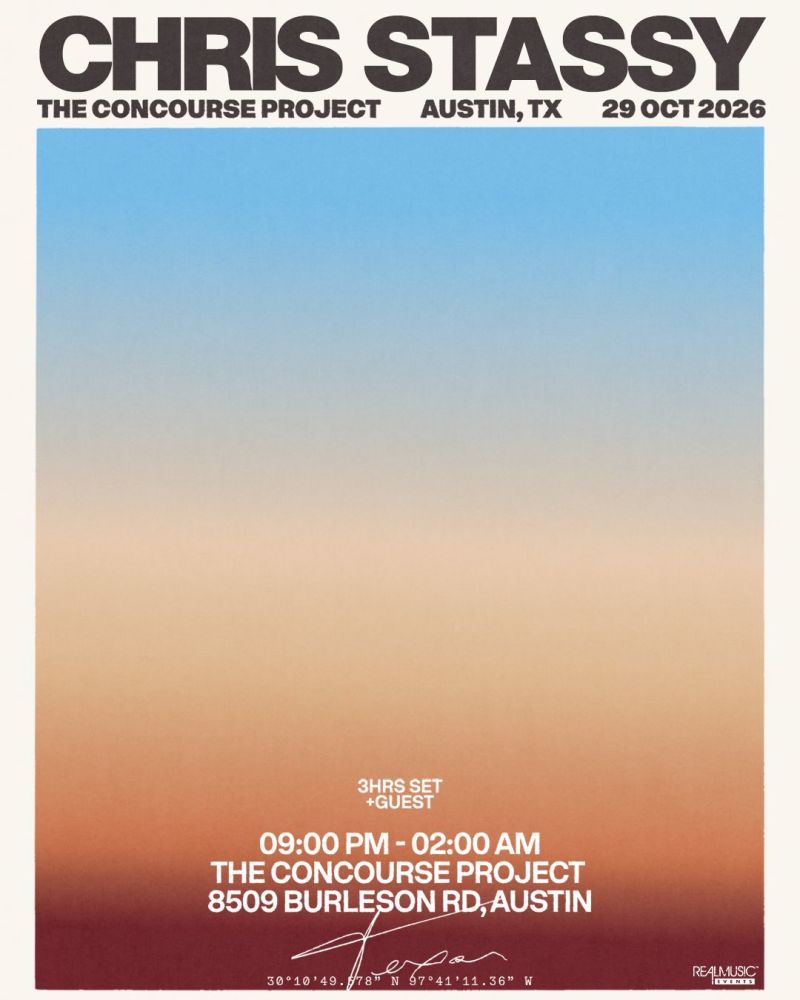 Chris Stassy (Extended Set) at The Concourse Project