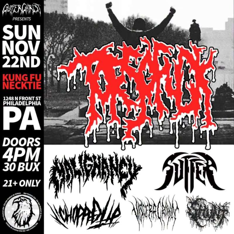 Torsofuck ~ Malignancy ~ Suffer ~ Chopped Up~ Viscera Crown ~ Shunt