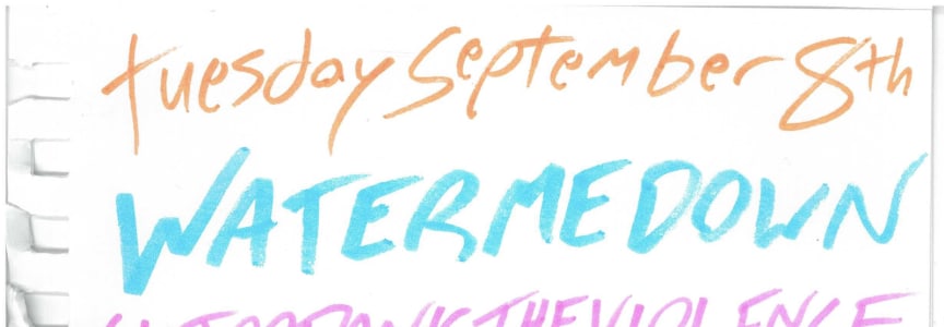 watermedown w/ GIAJORDANISTHEVIOLENCE + Soft Scramble
