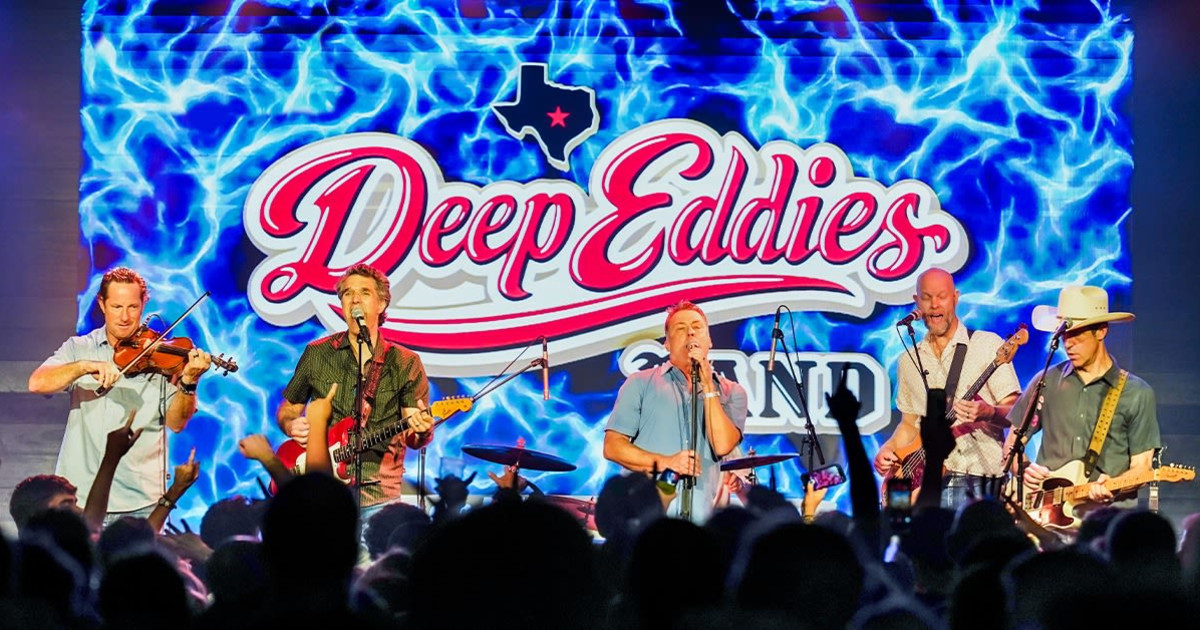 Deep Eddies Band Austin concert poster
