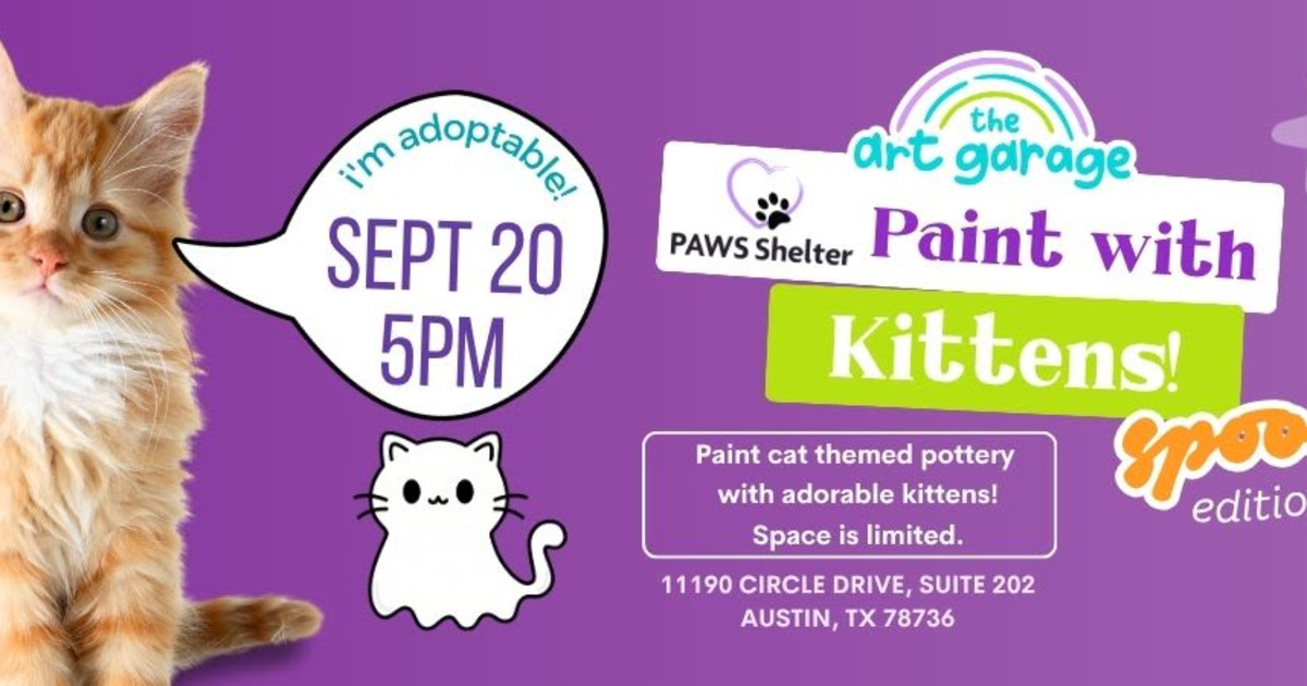 Paint With Kittens! Spooky Edition
