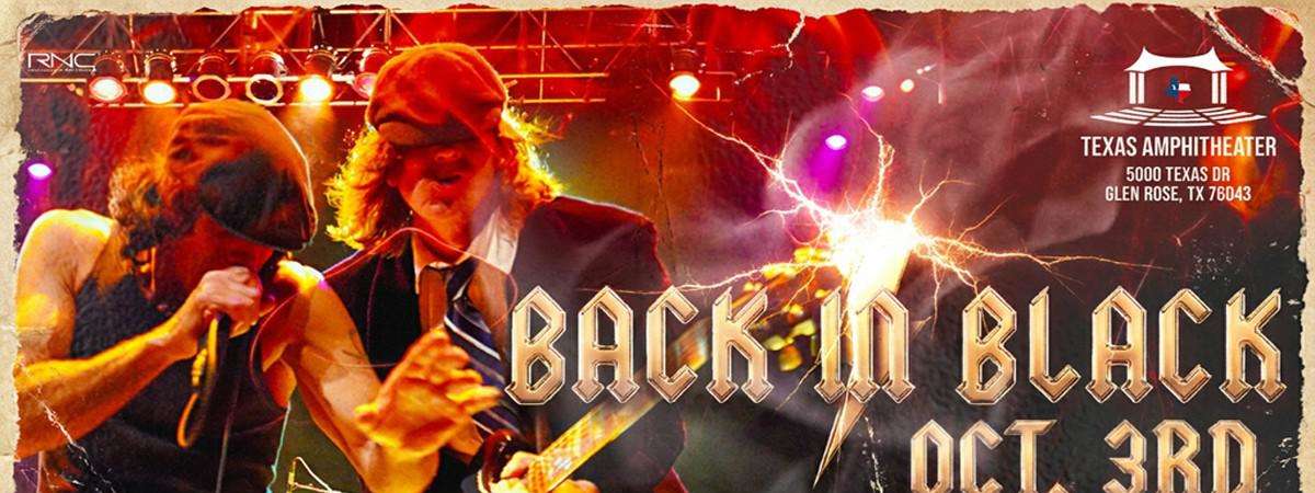 BACK IN BLACK - AC/DC Tribute LIVE!