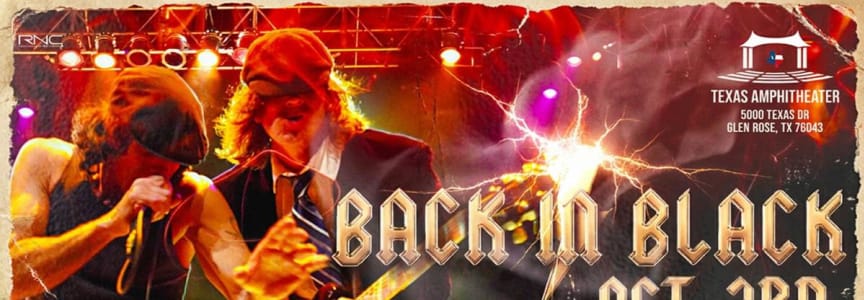 BACK IN BLACK - AC/DC Tribute LIVE!