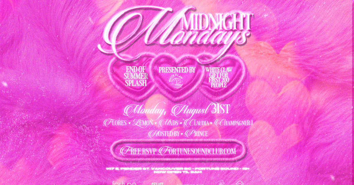 Midnight Mondays Summer Smash Pres By White Claw