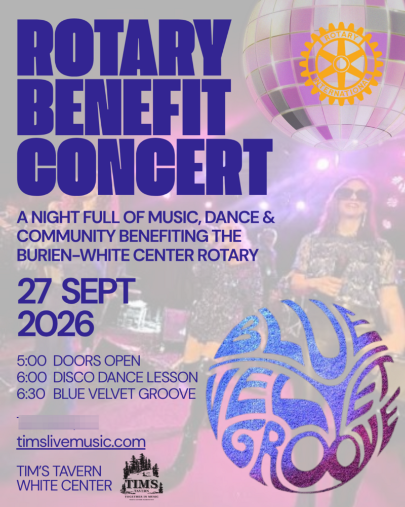 Rotary Benefit Concert, ft. Blue Velvet Groove