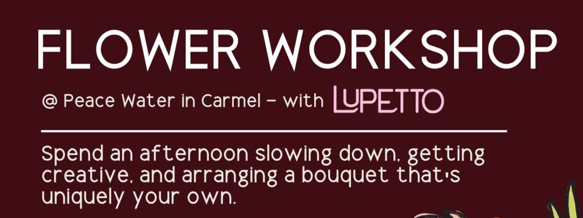 Bouquet Arranging with Lupetto