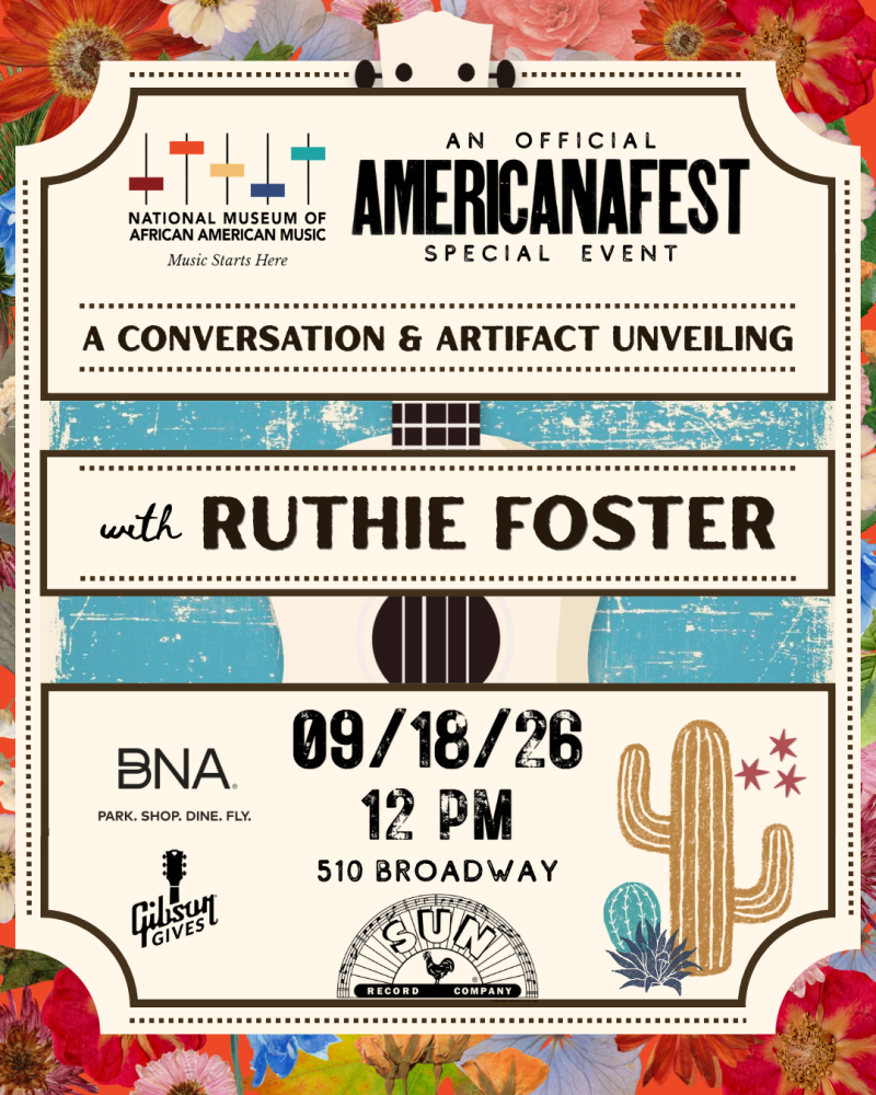 Ruthie Foster: In Conversation + Artifact Reveal