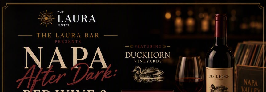 Napa After Dark: Red Wine & Vinyl Night