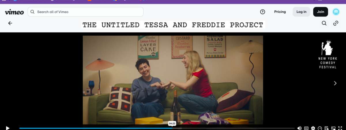 The Untitled Tessa and Freddie Project