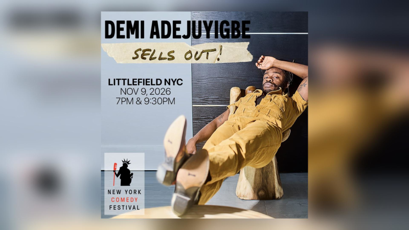 Demi Adejuyigbe Sells Out