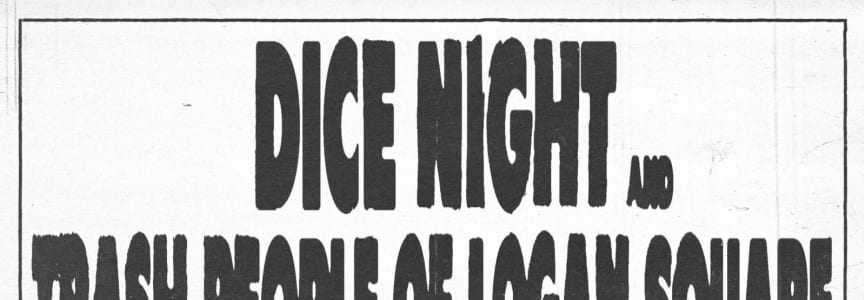 Trash People x Dice Night: Let's Roll!