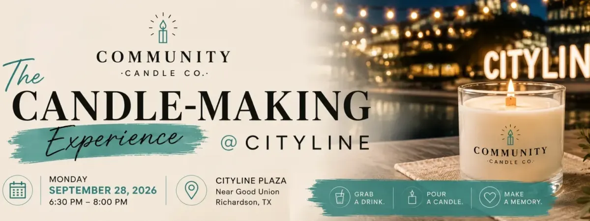 Candle Making Class in Partnership