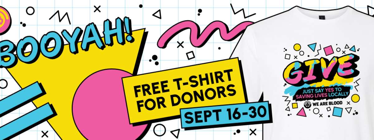 Donate Blood & Score a Free Exclusive We Are Blood T-Shirt!