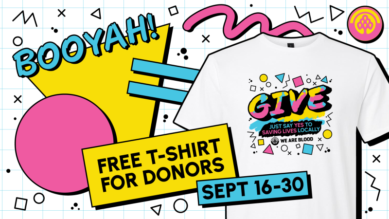 Donate Blood & Score a Free Exclusive We Are Blood T-Shirt!